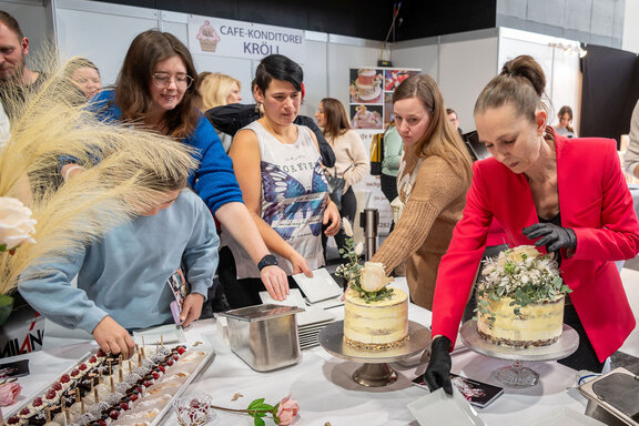 Tortenverkostung auf der Hochzeiten & Feste | © Congress Messe Innsbruck