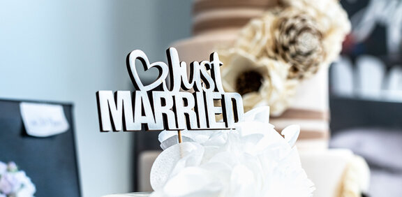 Just Married Deko - Hochzeiten & Feste | © Congress Messe Innsbruck