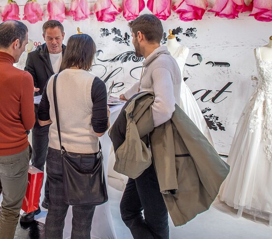 Braut-Modeberatung auf der Hochzeiten & Feste | © Congress Messe Innsbruck